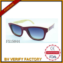 Alibaba Trade Assurance Polariod Woode lunettes de soleil (FX15044)
